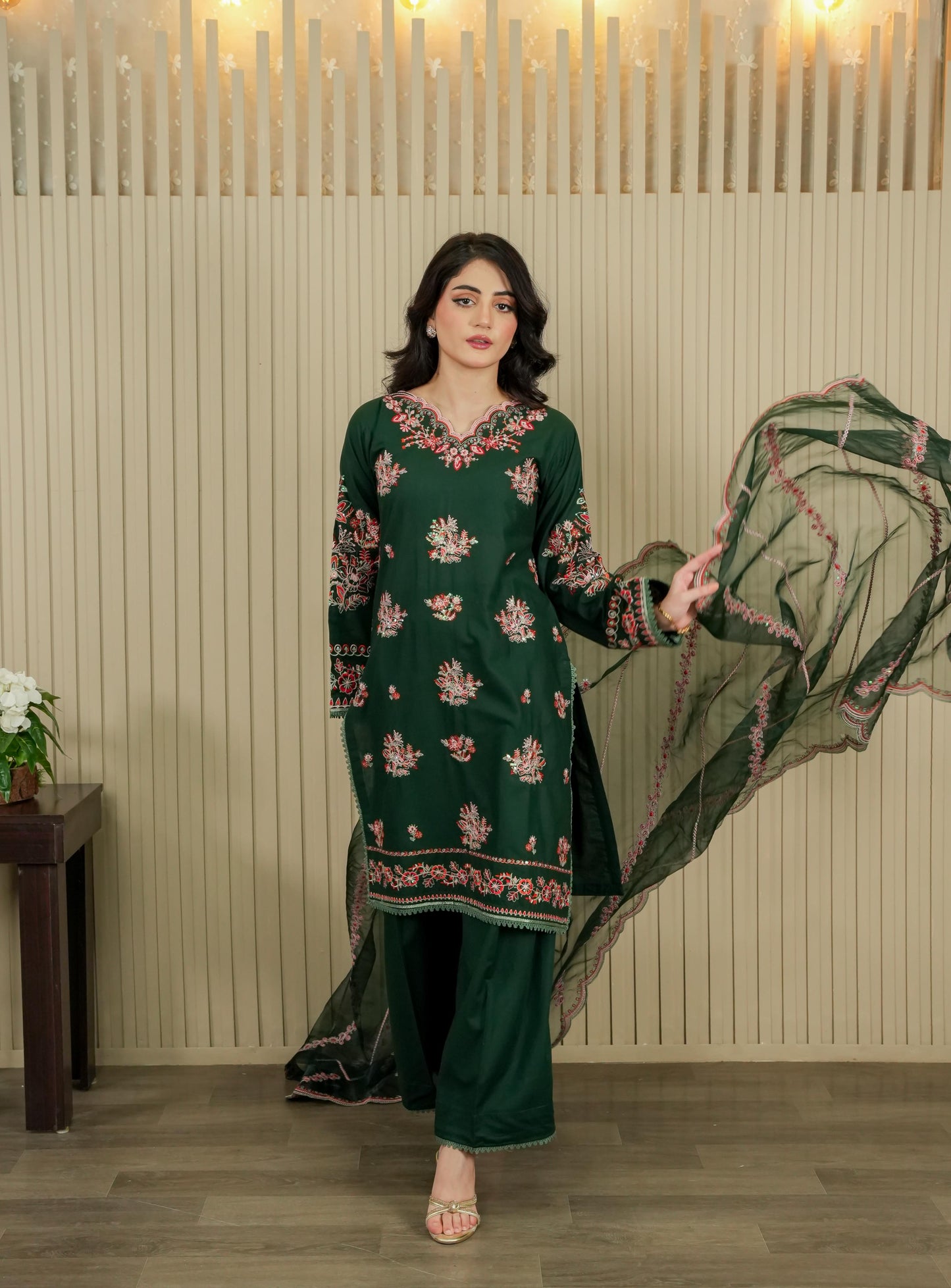 Hooriya - 3 Piece - AS-023