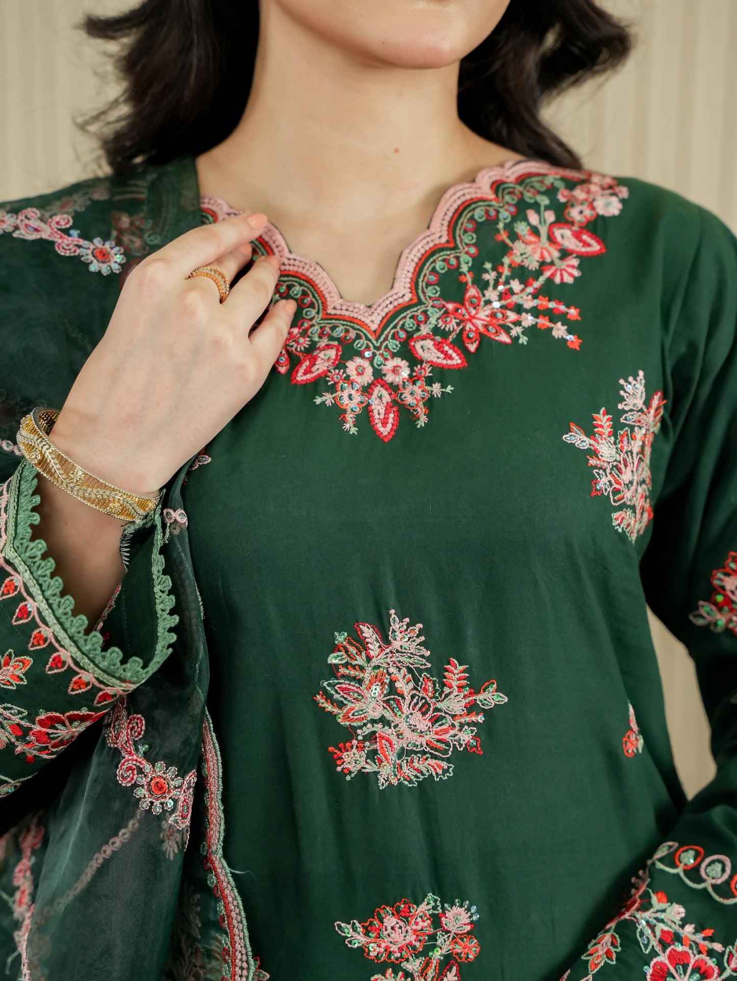 Hooriya - 3 Piece - AS-023
