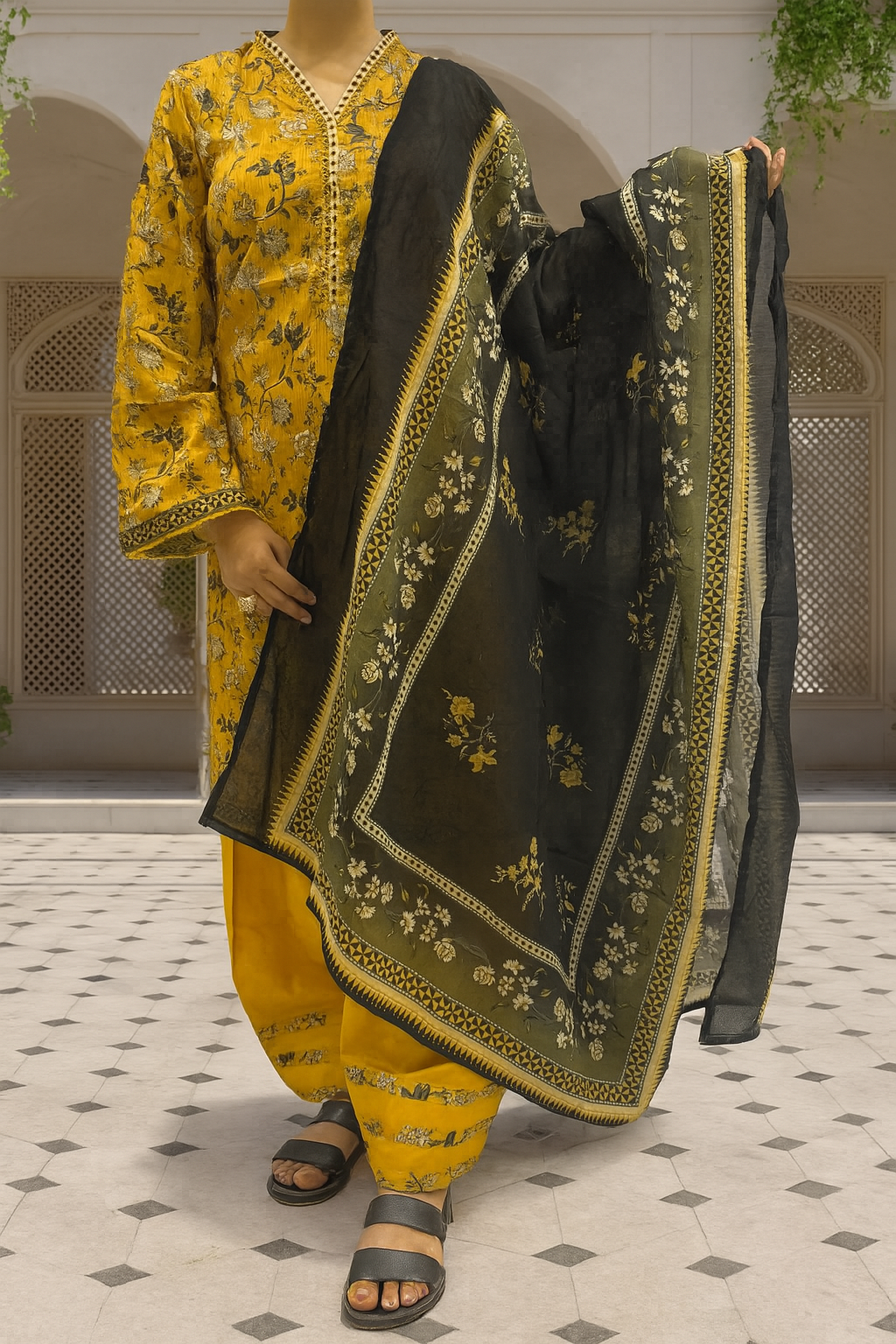 Zard Bahaar 3-Piece – BS-008