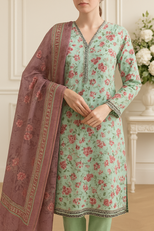 Baagh-e-Naz 3-Piece – BS-010