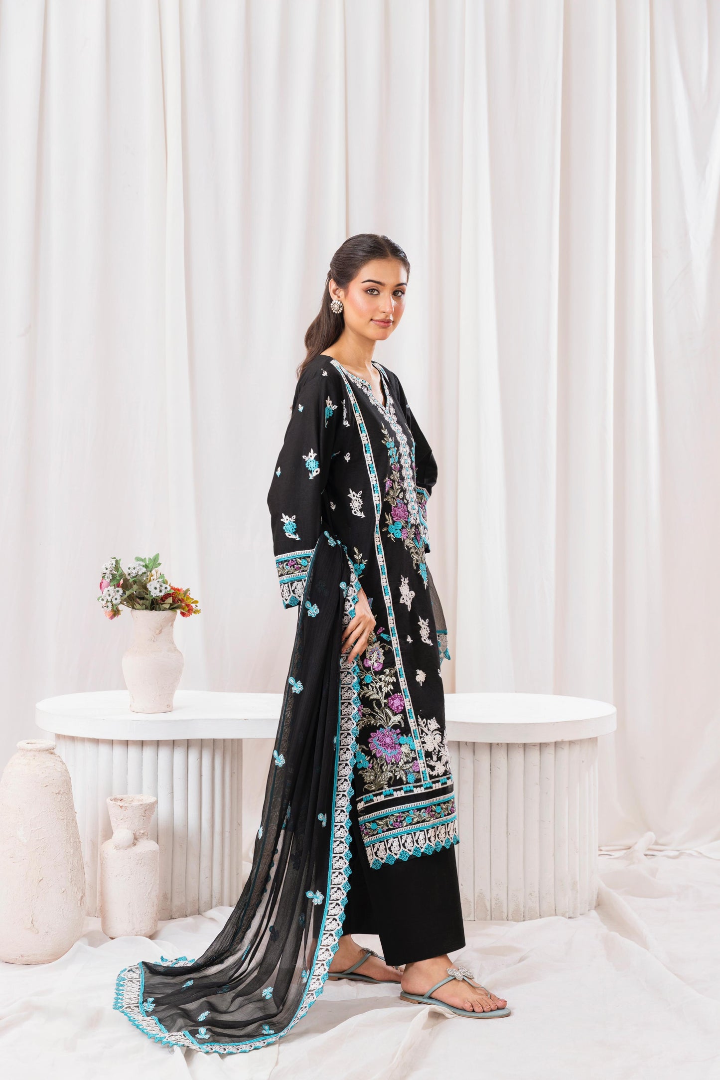 Rang e Shab 3-Piece Suit | DA-095