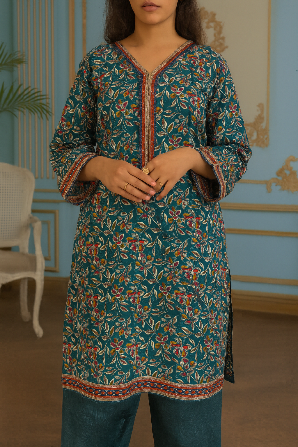 Gul-e-Neelam 3-Piece – BS-005