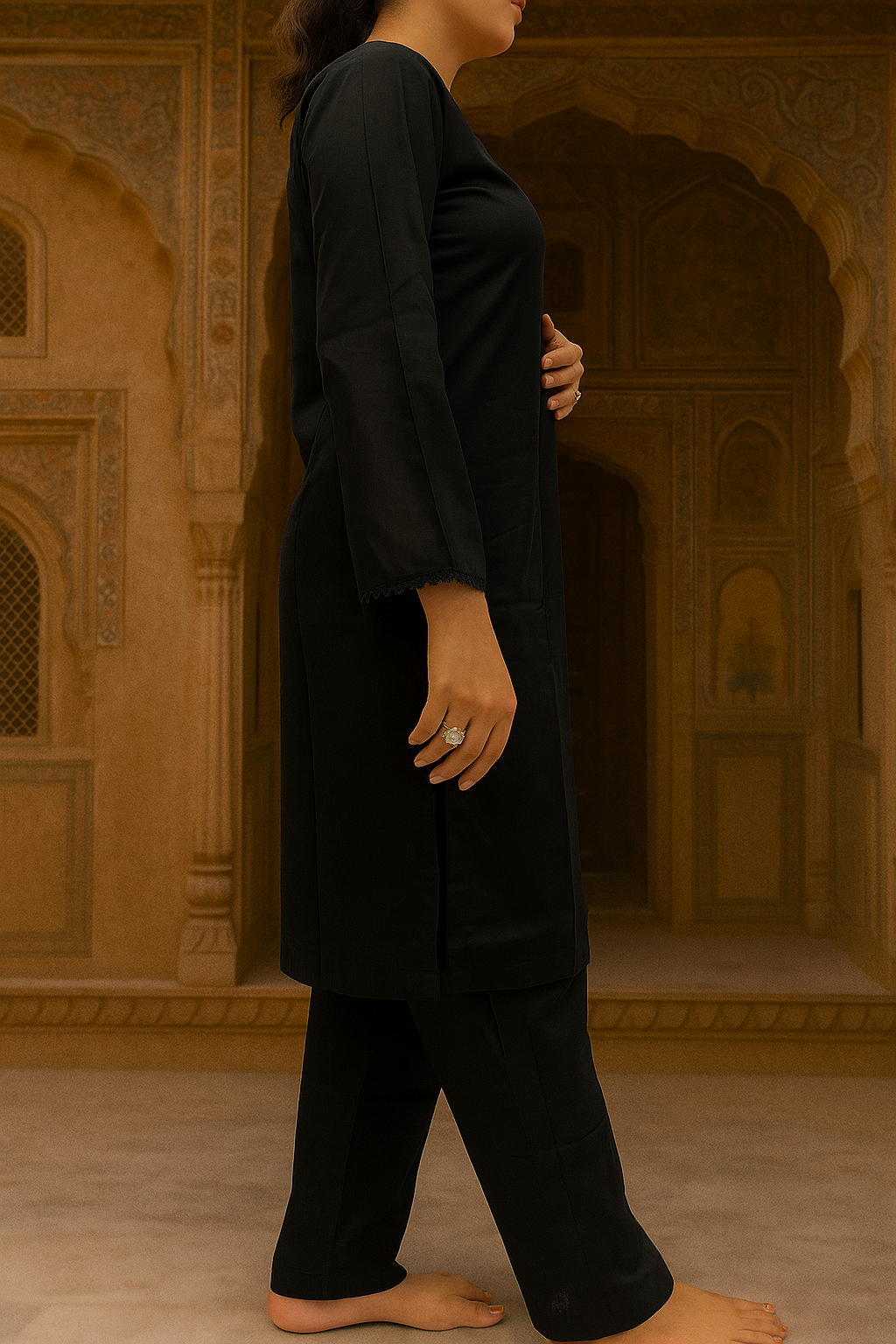 Noir Grace 2-Piece Suit | 005-BS