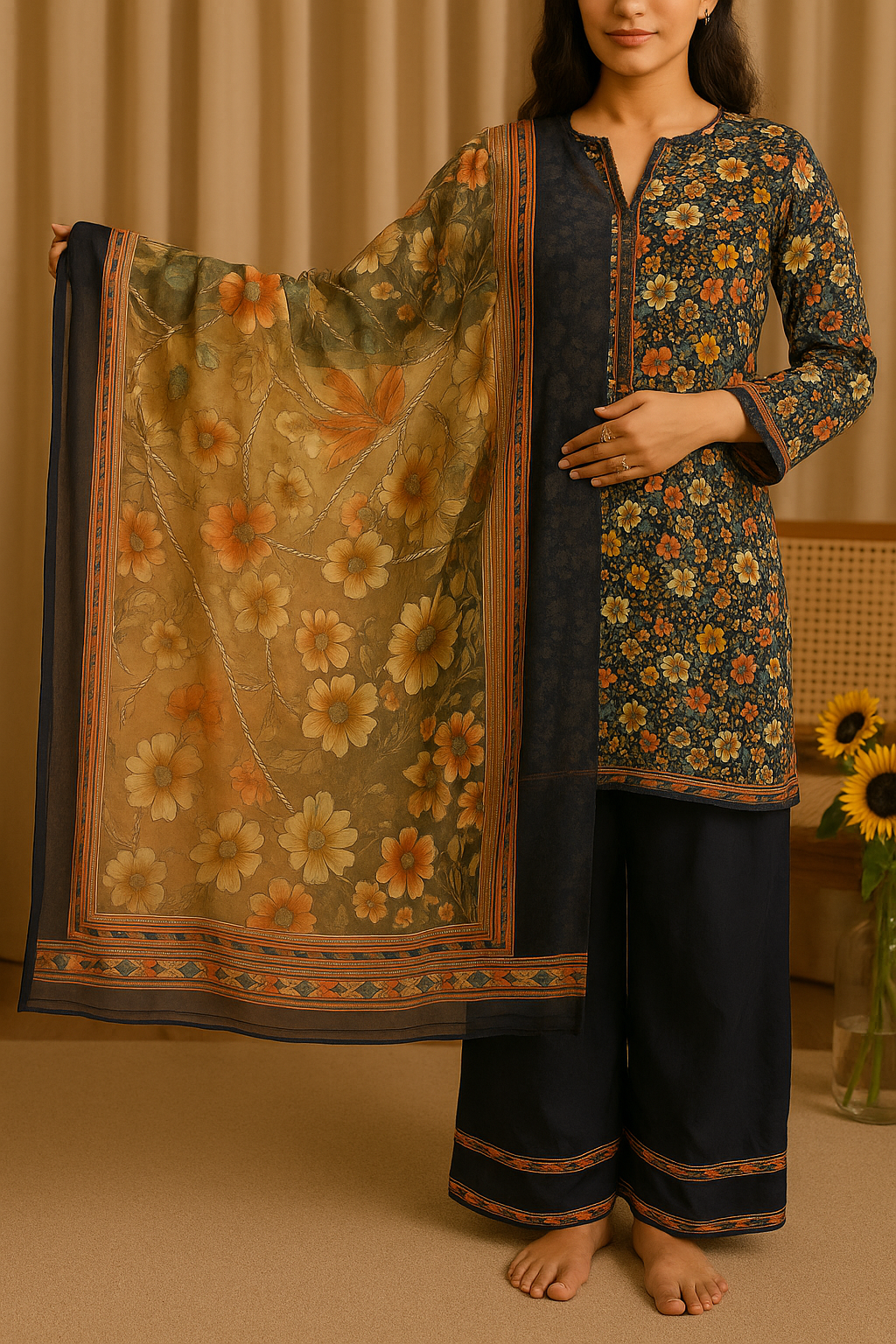 Autumn Bloom 3-Piece - BS -002