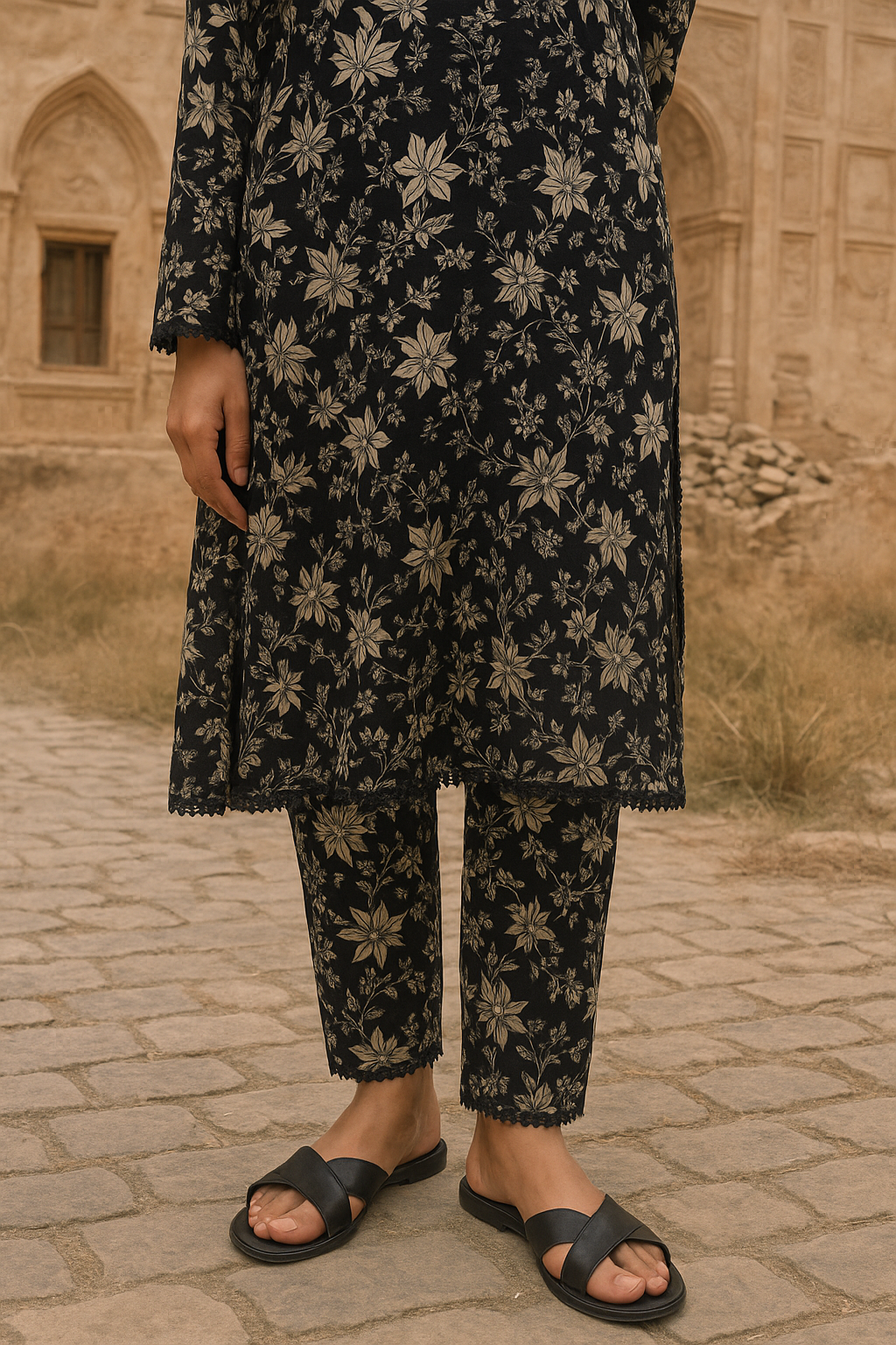 Midnight Garden 2-Piece Suit | 002-BS