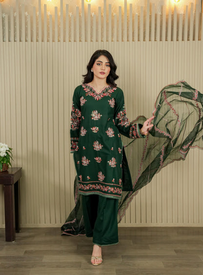 Hooriya - 3 Piece - AS-023
