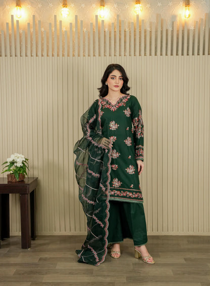 Hooriya - 3 Piece - AS-023