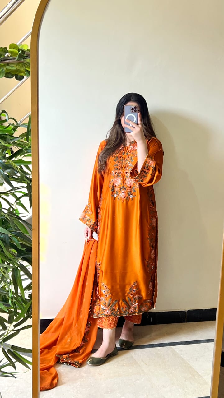 Zarnoor - 3 Piece - AS - 044