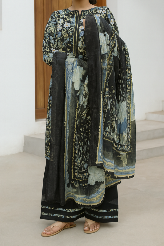 Noir Gulshan 3-Piece – BS-007