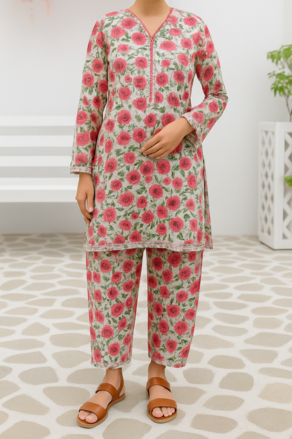 Bahaar-e-Hina 3-Piece – BS-012