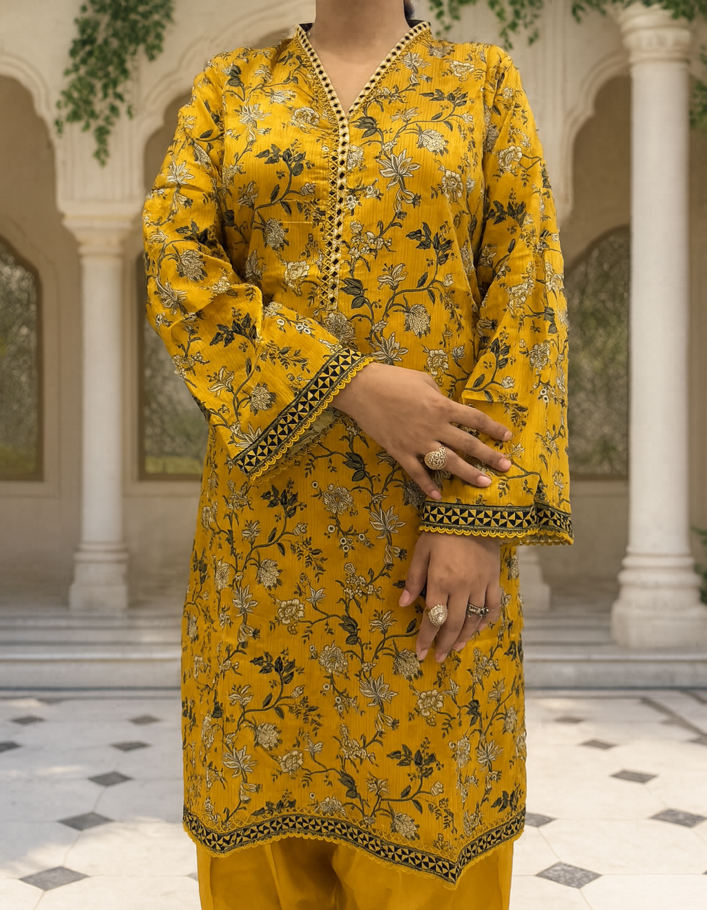 Zard Bahaar 3-Piece – BS-008