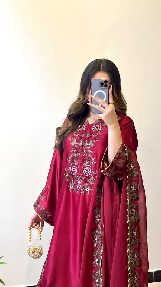 Zarnoor - 3 Piece - AS - 044