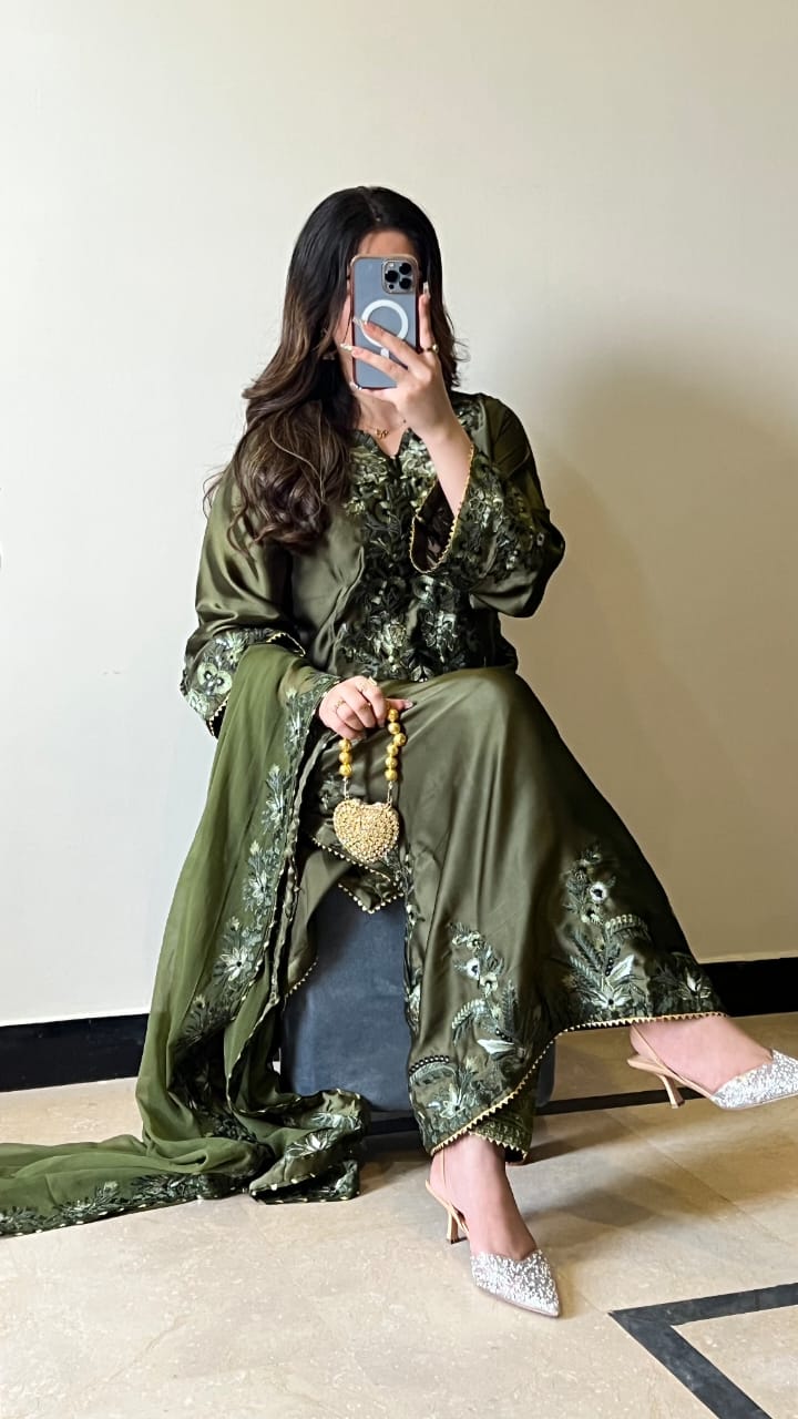 Zarnoor - 3 Piece - AS - 044