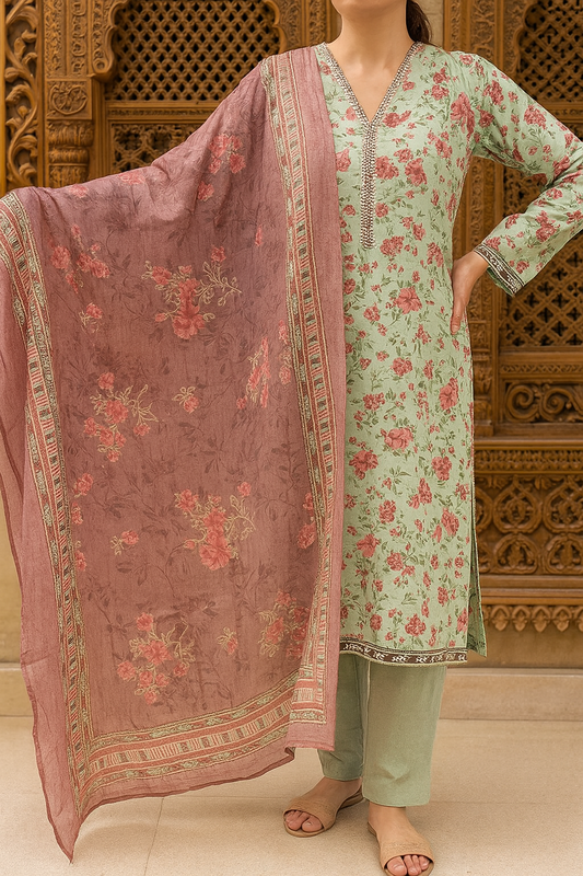 Baagh-e-Naz 3-Piece – BS-010