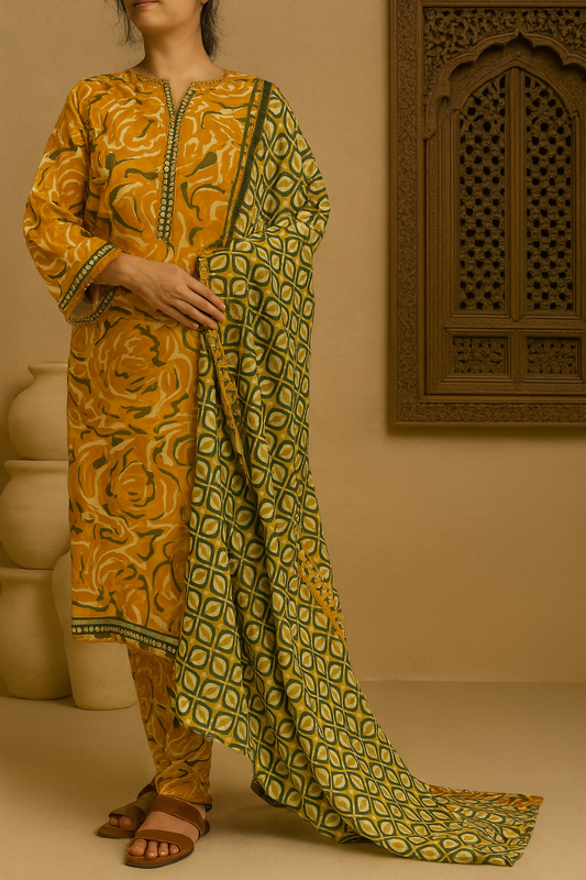 Zehra-e-Aftab 3-Piece – BS-011