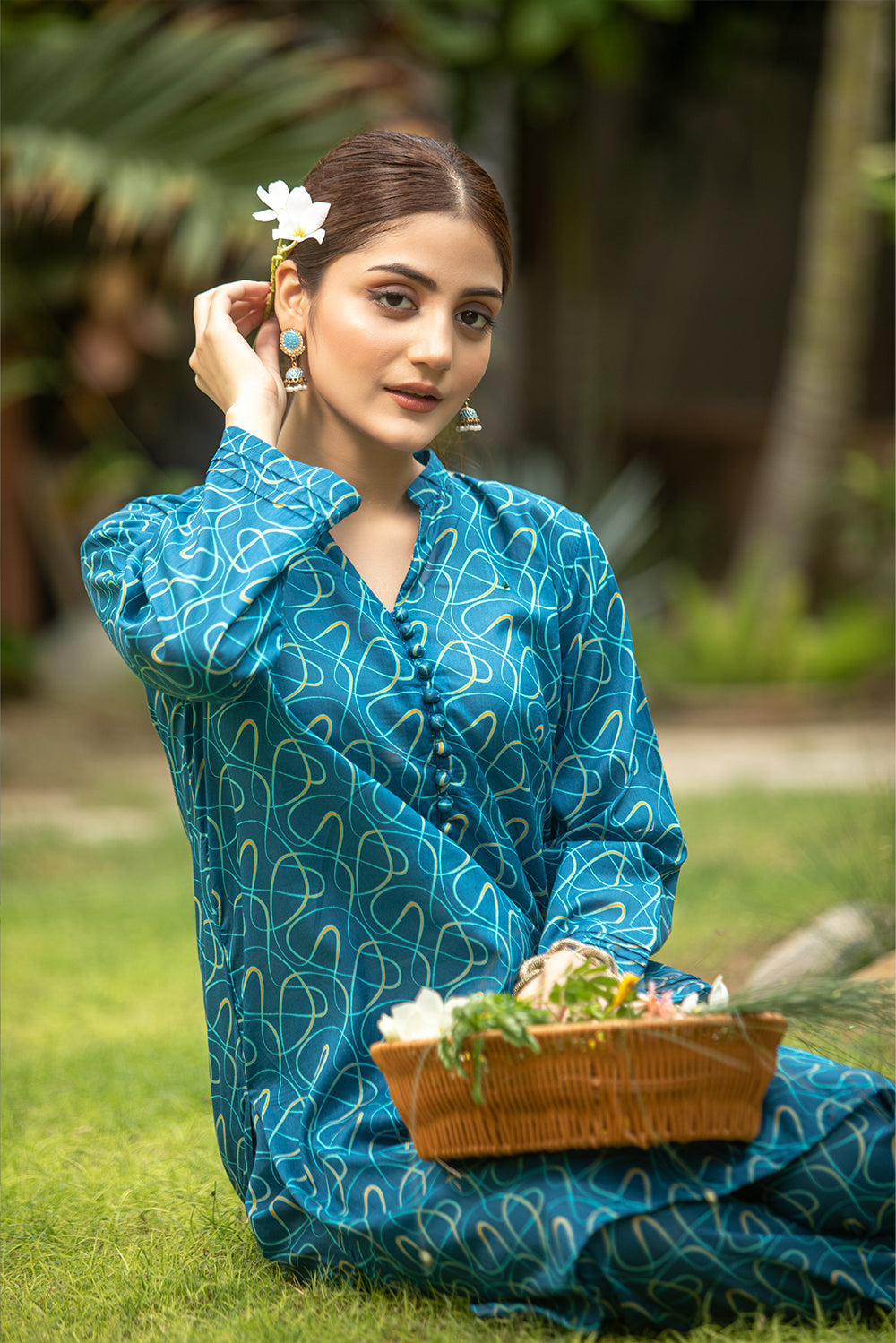 2PC Matching Separates Lawn Suit | AM-007
