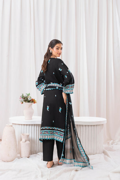 Rang e Shab 3-Piece Suit | DA-095