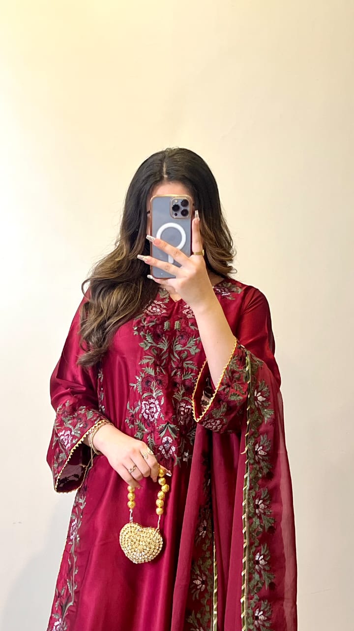 Zarnoor - 3 Piece - AS - 044