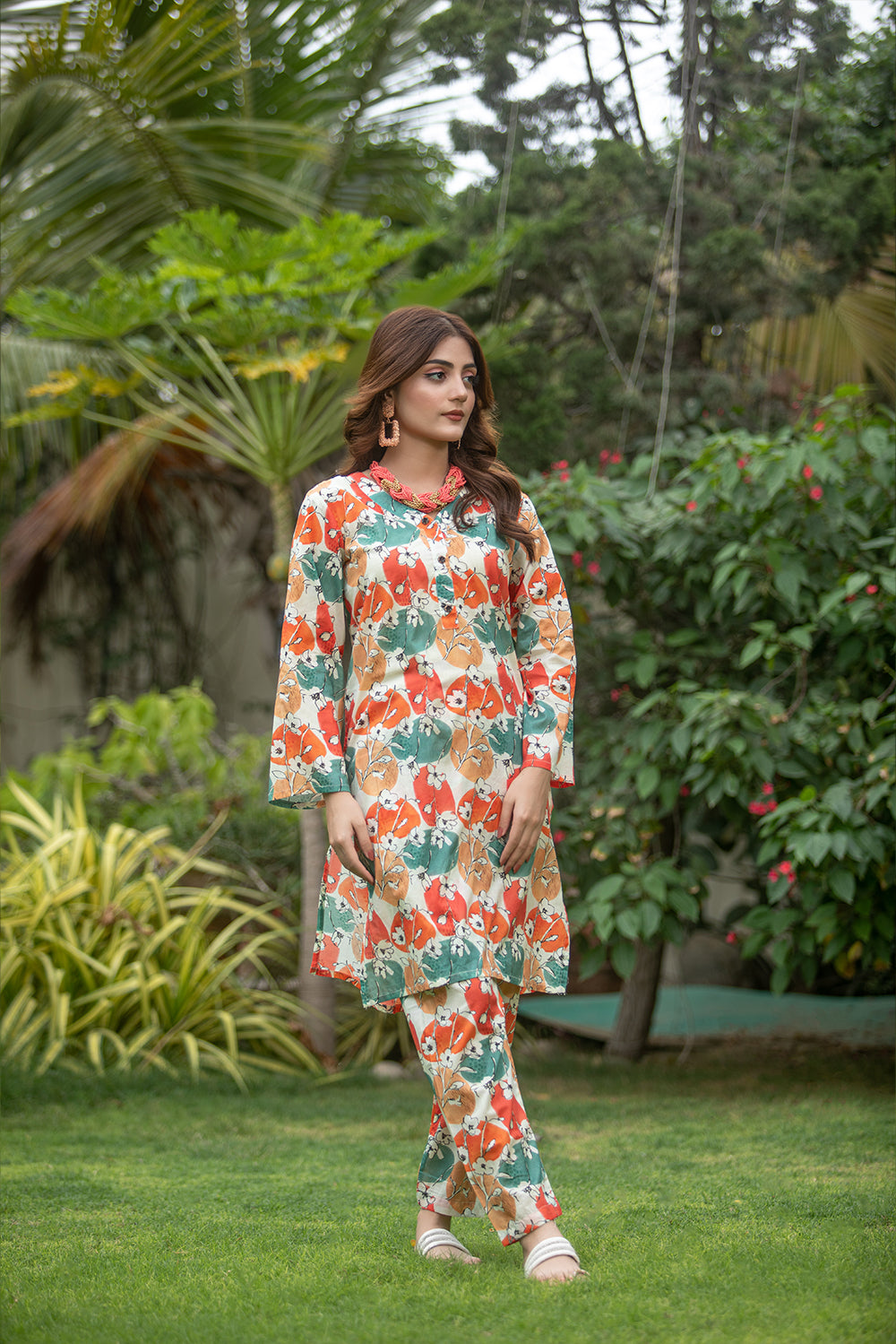 2PC Matching Separates Lawn Suit | AM-002