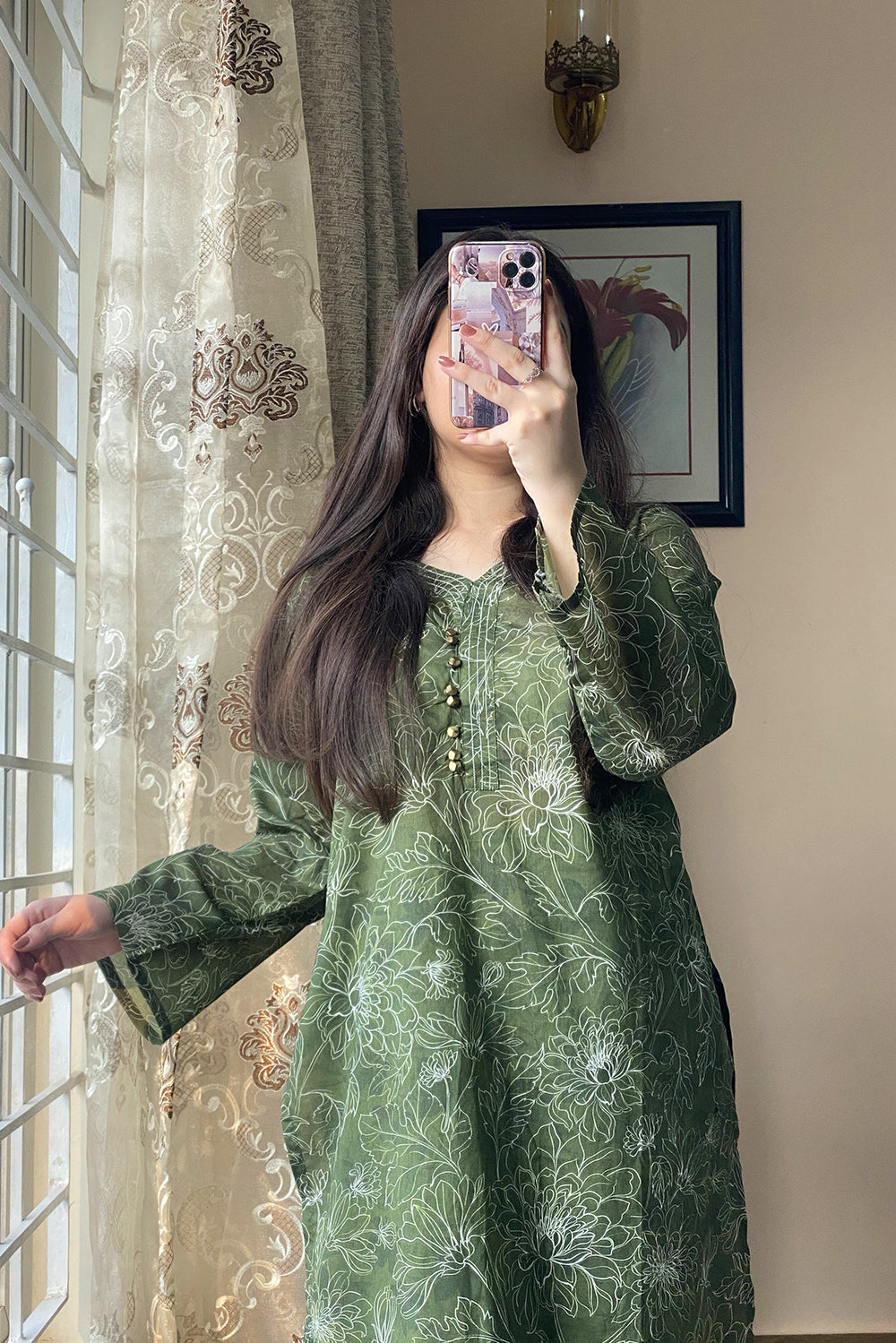 2PC Matching Separates Lawn Suit | AM-009