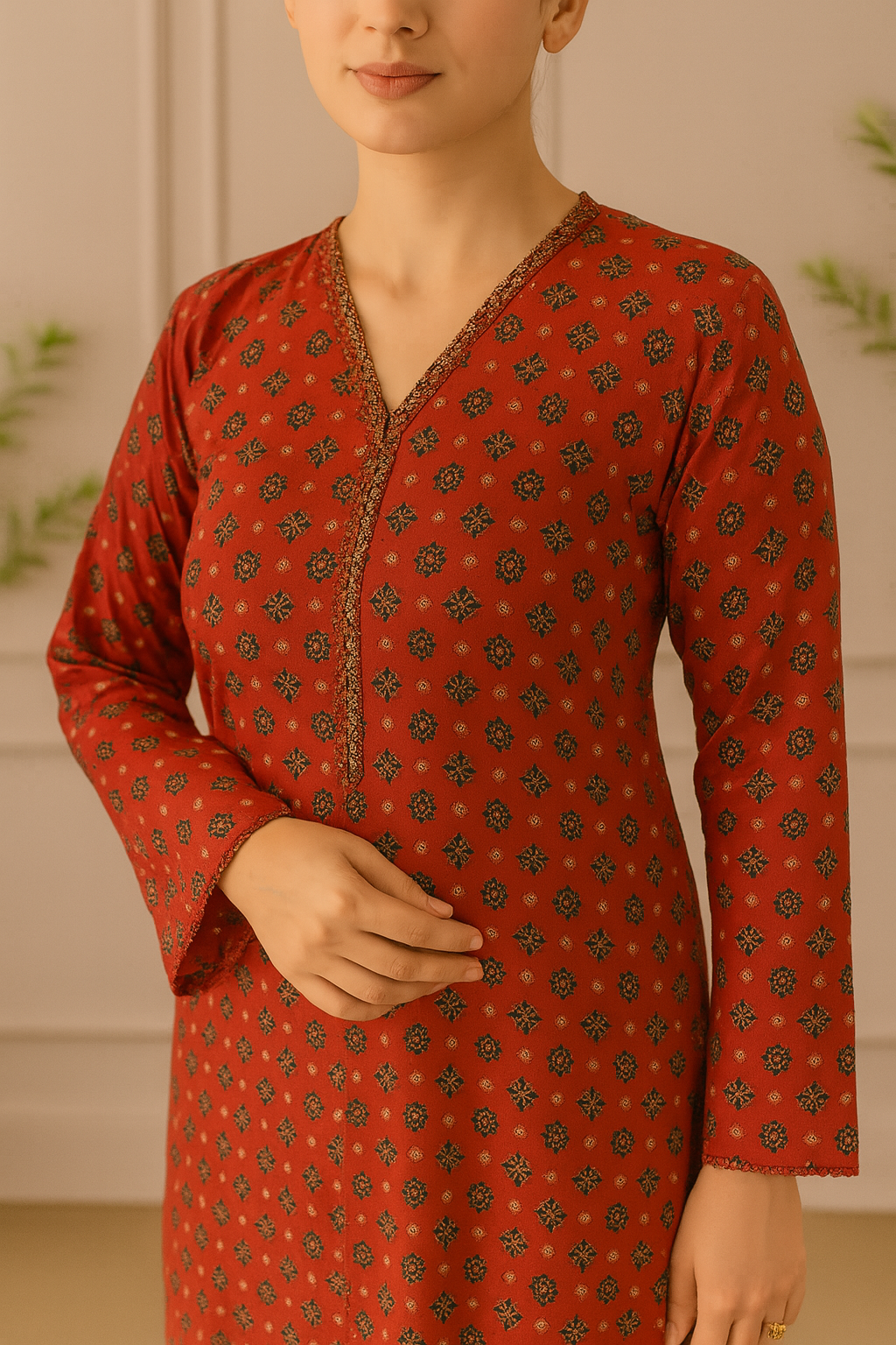 Rang-e-Laal 3-Piece - BS -003