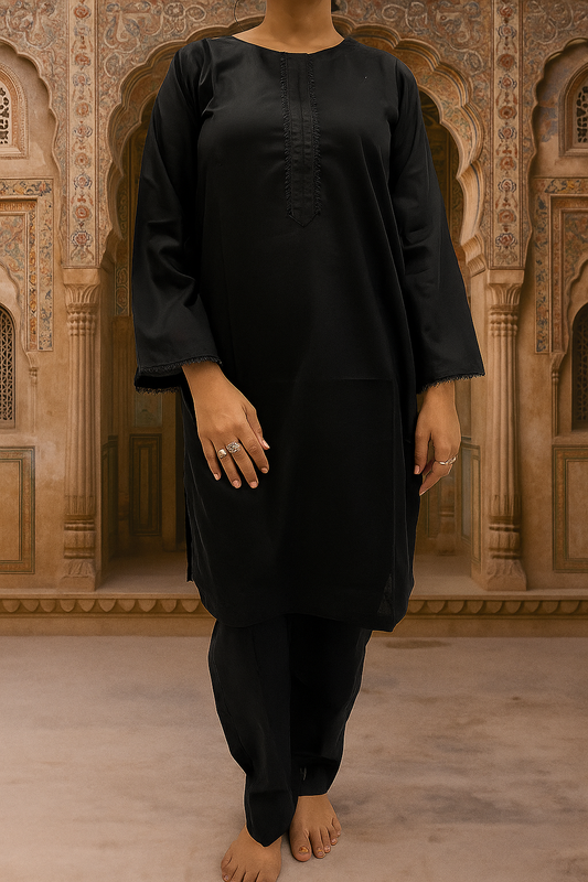 Noir Grace 2-Piece Suit | 005-BS