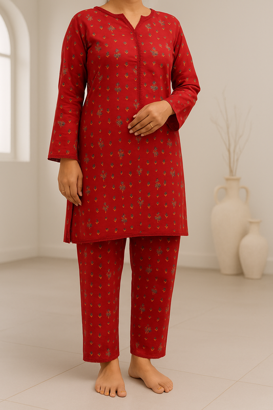Crimson Charm 2-Piece Suit | 003-BS