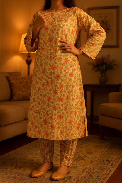 Summer Blossom 2-Piece Suit | 006-BS