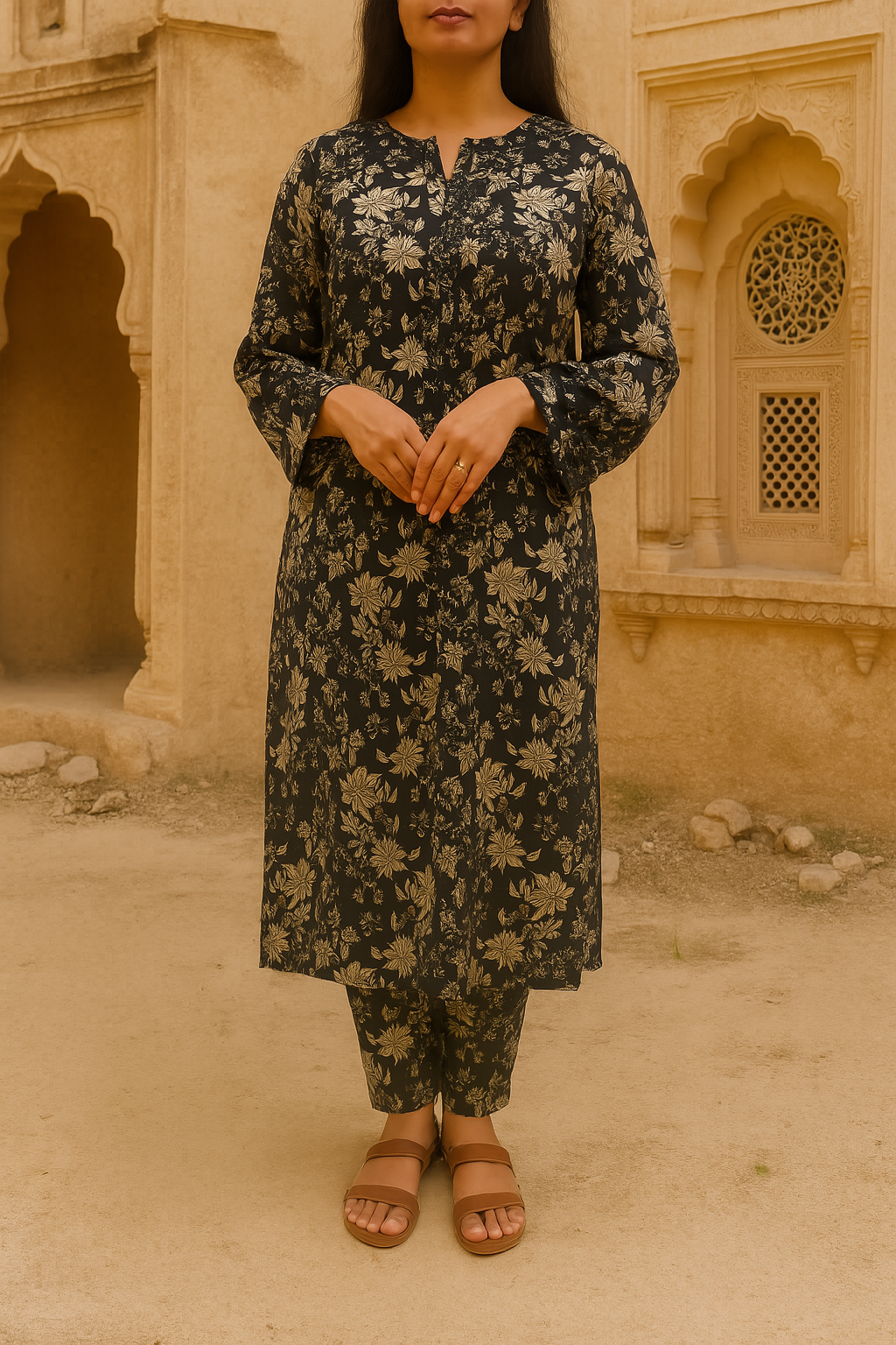Midnight Garden 2-Piece Suit | 002-BS