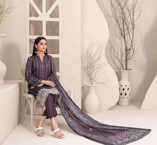 Plum Serenity 3-Piece - TWK-003