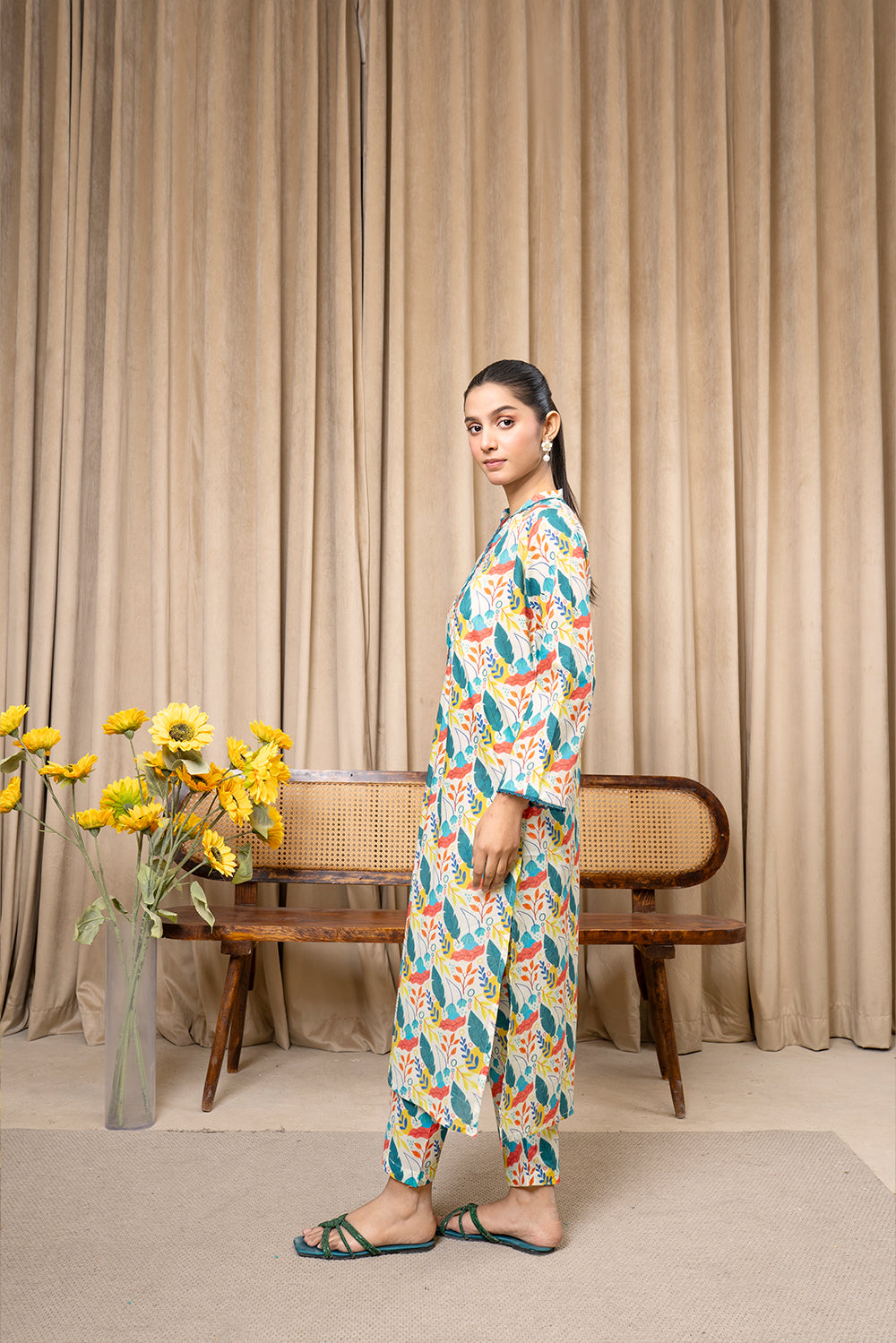 2PC Matching Separates Lawn Suit | AM-006