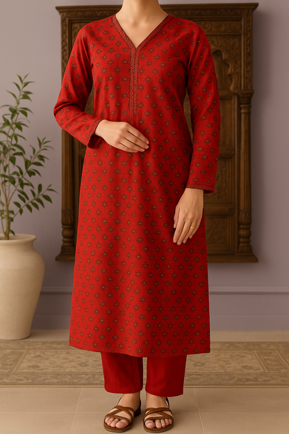 Rang-e-Laal 3-Piece - BS -003